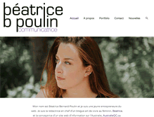 Tablet Screenshot of beatricebp.com